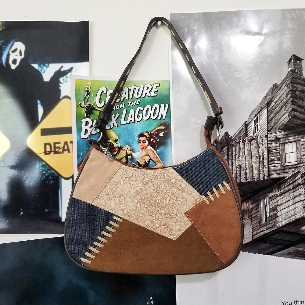 Nevada Western Patchwork Purse